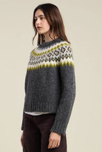 Load image into Gallery viewer, Velvet Fair Isle Edith Sweater
