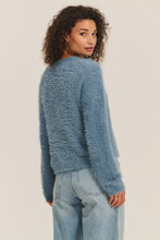 Load image into Gallery viewer, Velvet Feather Yarn Penny Sweater
