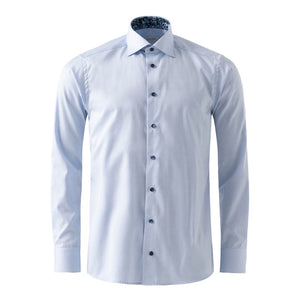 Eton Floral Effect Signature Twill Shirt