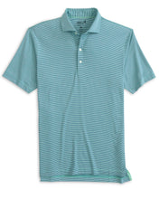 Load image into Gallery viewer, Johnnie O Lyndon Striped PREP-FORMANCE Jersey Polo
