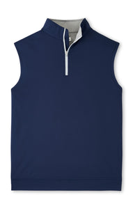 Peter Millar Galway Performance Quarter-Zip Vest