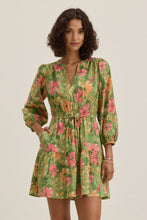 Load image into Gallery viewer, Velvet Garden Print Sharlene Dress
