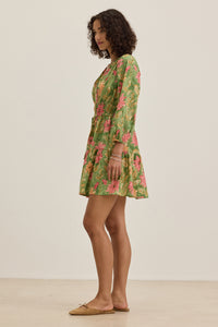 Velvet Garden Print Sharlene Dress