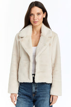 Load image into Gallery viewer, Drew Garnet Telluride Faux Fur Jacket
