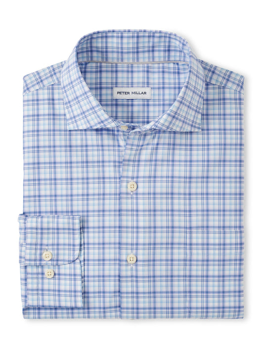 Peter Millar Garrow Crown Lite Cotton-Stretch Sport Shirt