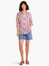Load image into Gallery viewer, Nic + Zoe Geo Dots Boyfriend Shirt
