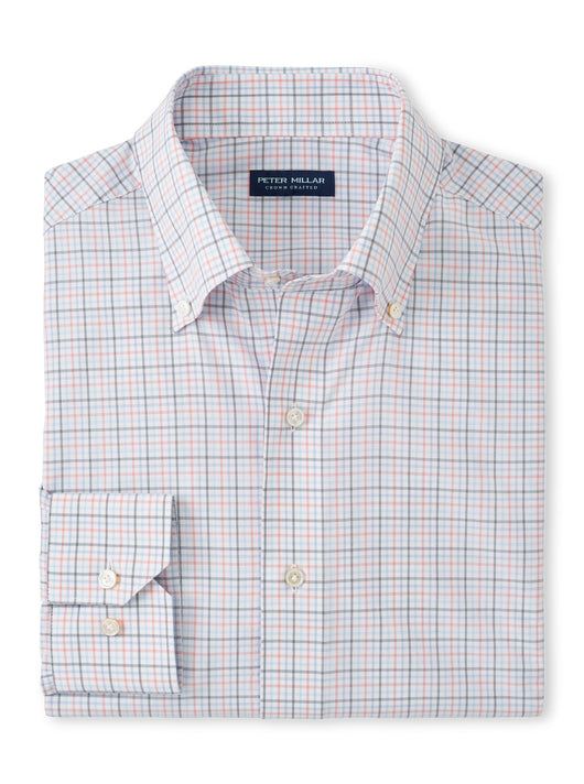 Peter Millar Getz Performance Poplin Sport Shirt