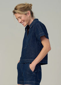 Joe`s Jeans The Lillian Denim Popover Shirt