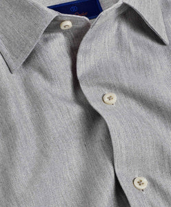 David Donahue Herringbone Sport Shirt