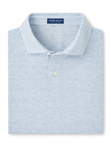 Peter Millar Harris Herringbone Short-Sleeve Knit Polo