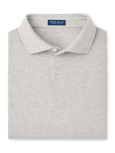 Peter Millar Harris Herringbone Short-Sleeve Knit Polo