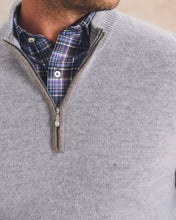Load image into Gallery viewer, Johnnie-O Cashmere Quarter Zip Sweater
