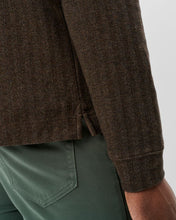 Load image into Gallery viewer, Johnnie-O Cotton Blend Herringbone Henley
