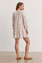 Load image into Gallery viewer, Velvet Ikat Weave Romee Dress
