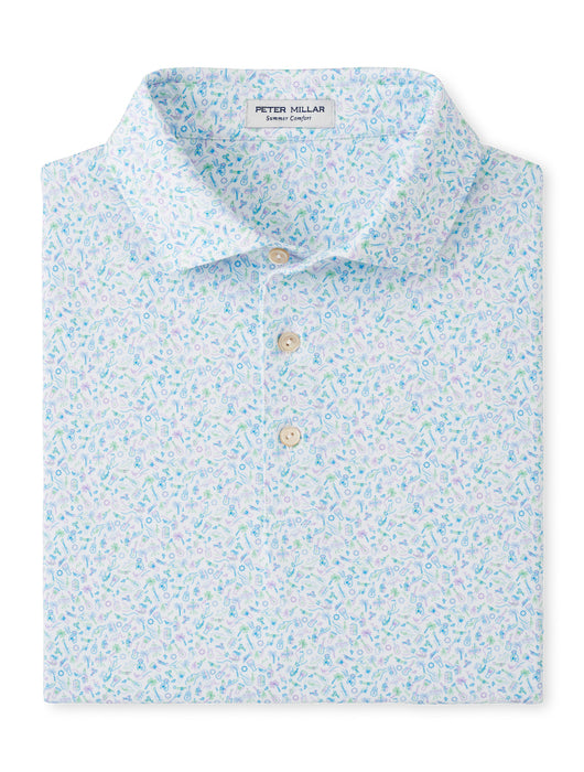 Peter Millar Island Jammin Performance Jersey Polo