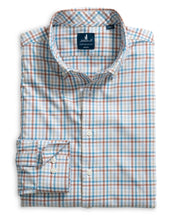 Load image into Gallery viewer, Johnnie-O Redwood Check Twill Sport Shirt
