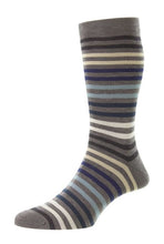 Load image into Gallery viewer, Pantherella Kilburn Stripe Sock
