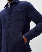 Load image into Gallery viewer, Johnnie-O Stowe Quilt Shacket
