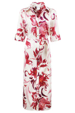 Load image into Gallery viewer, Finley Kyoto Floral Long Alex Shirt Dress
