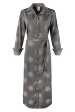 Load image into Gallery viewer, Finley Harlowe Medallion Pin Dot Combo Dress
