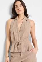 Load image into Gallery viewer, Nic + Zoe Linen Cotton Cinch Vest
