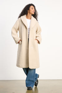 Velvet Lux Sherpa Eleanor Coat