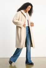 Load image into Gallery viewer, Velvet Lux Sherpa Eleanor Coat
