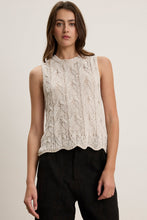 Load image into Gallery viewer, Velvet Maren Cotton Tape Tank
