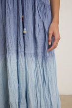 Load image into Gallery viewer, Velvet Marilyn Dip Dye Crinkle Voile Dress
