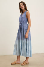 Load image into Gallery viewer, Velvet Marilyn Dip Dye Crinkle Voile Dress
