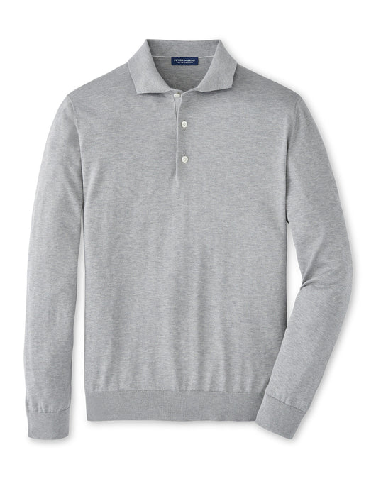 Peter Millar Mariner Sea Island Cotton Sweater Polo