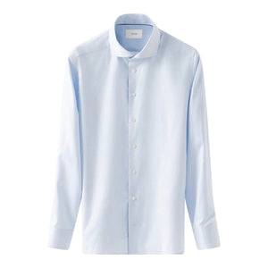 Eton Melange Semi Solid Fine Twill Shirt