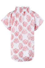 Load image into Gallery viewer, Finley Mended Peacock Print Jenny Top
