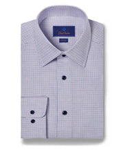 Load image into Gallery viewer, David Donahue Micro Dobby Dress Shirt
