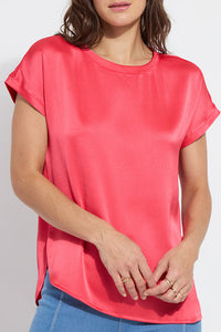 Lysse Miri Cap Sleeve Top