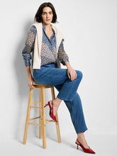Load image into Gallery viewer, Nic + Zoe Monogram Mix Top
