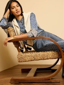 Nic + Zoe Monogram Mix Top