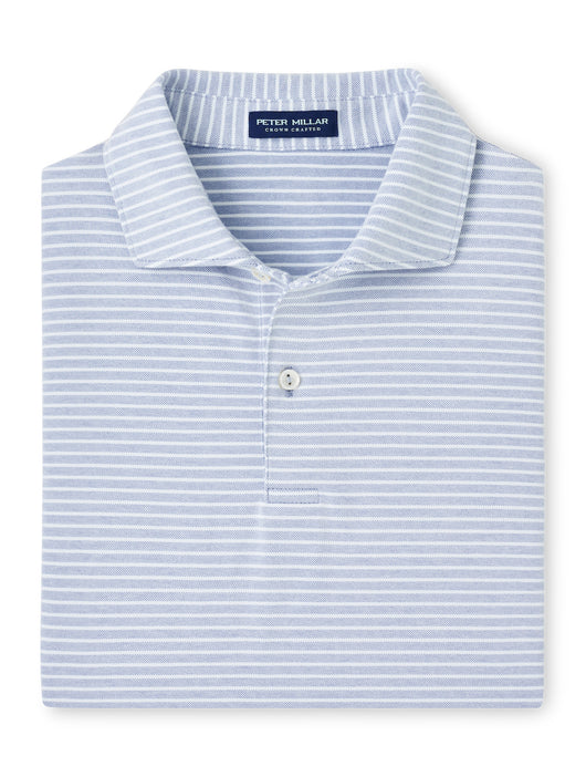 Peter Millar Albatross Cotton-Blend Pique Polo