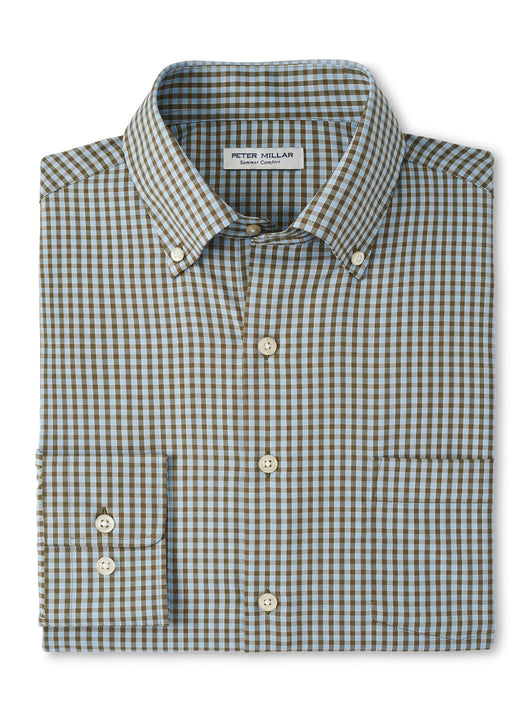 Peter Millar Geary Performance Twill Sport Shirt