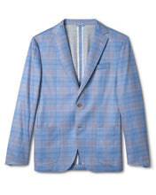 Load image into Gallery viewer, Johnnie-O Santa Anita Plaid Printed Knit Sport Coat
