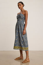 Load image into Gallery viewer, Velvet Odette Floral Block Print Dress
