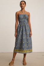 Load image into Gallery viewer, Velvet Odette Floral Block Print Dress

