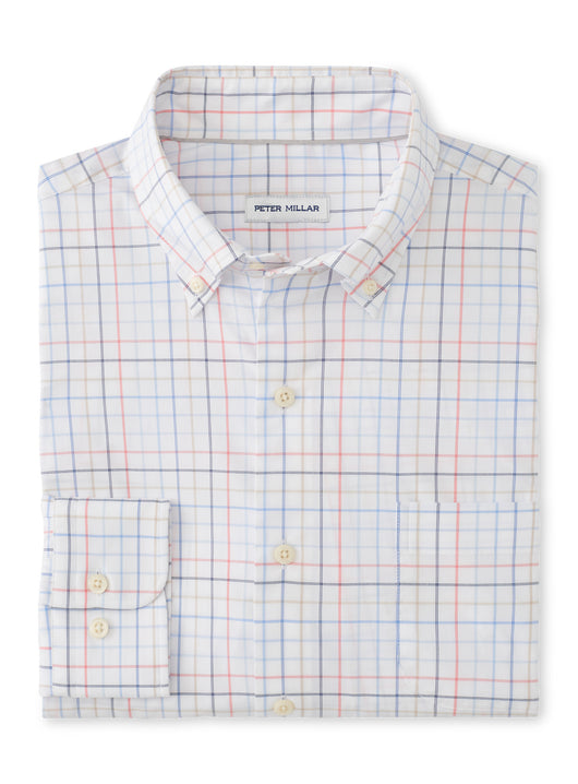 Peter Millar Allen Crown Lite Cotton-Stretch Sport Shirt