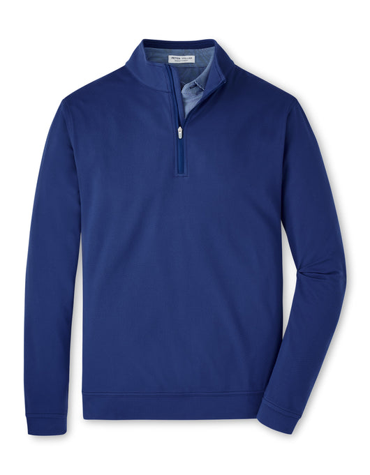 Peter Millar Perth Cross-Hatch Performance Quarter-Zip