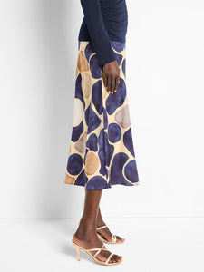 Nic + Zoe Playful Pebble Slip Skirt