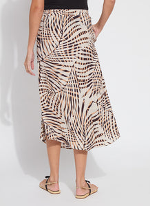 Lysse The Packable Pleated Printed Skirt