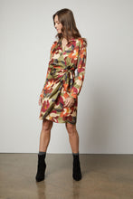 Load image into Gallery viewer, Velvet Janey Printed Satin Dress
