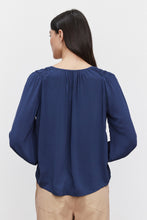 Load image into Gallery viewer, Velvet Azalea Rayon Challis Blouse
