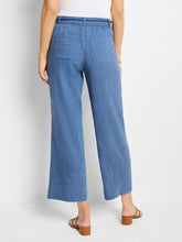 Load image into Gallery viewer, Nic + Zoe 26&quot; Rumba Linen Rope Belt Pant
