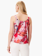 Load image into Gallery viewer, Nic + Zoe Scribble Bouquet Crepe Cami
